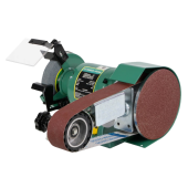 Abbott & Ashby 6" Industrial Grinder with Linishing Attachment 915mm x 50mm