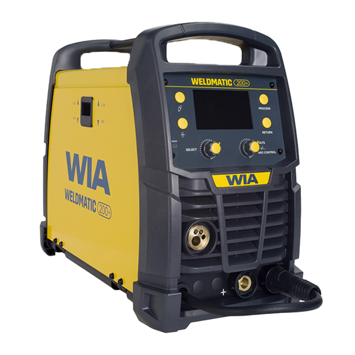 WIA Weldmatic 200+ MIG/TIG/MMA Inverter Package with LCD Display